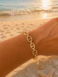Bracelet Marina - Chaîne Marine en acier inoxydable Doré