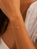 ✨ Bracelet cœurs délicats Leya Romance – Douceur & élégance au poignet ✨