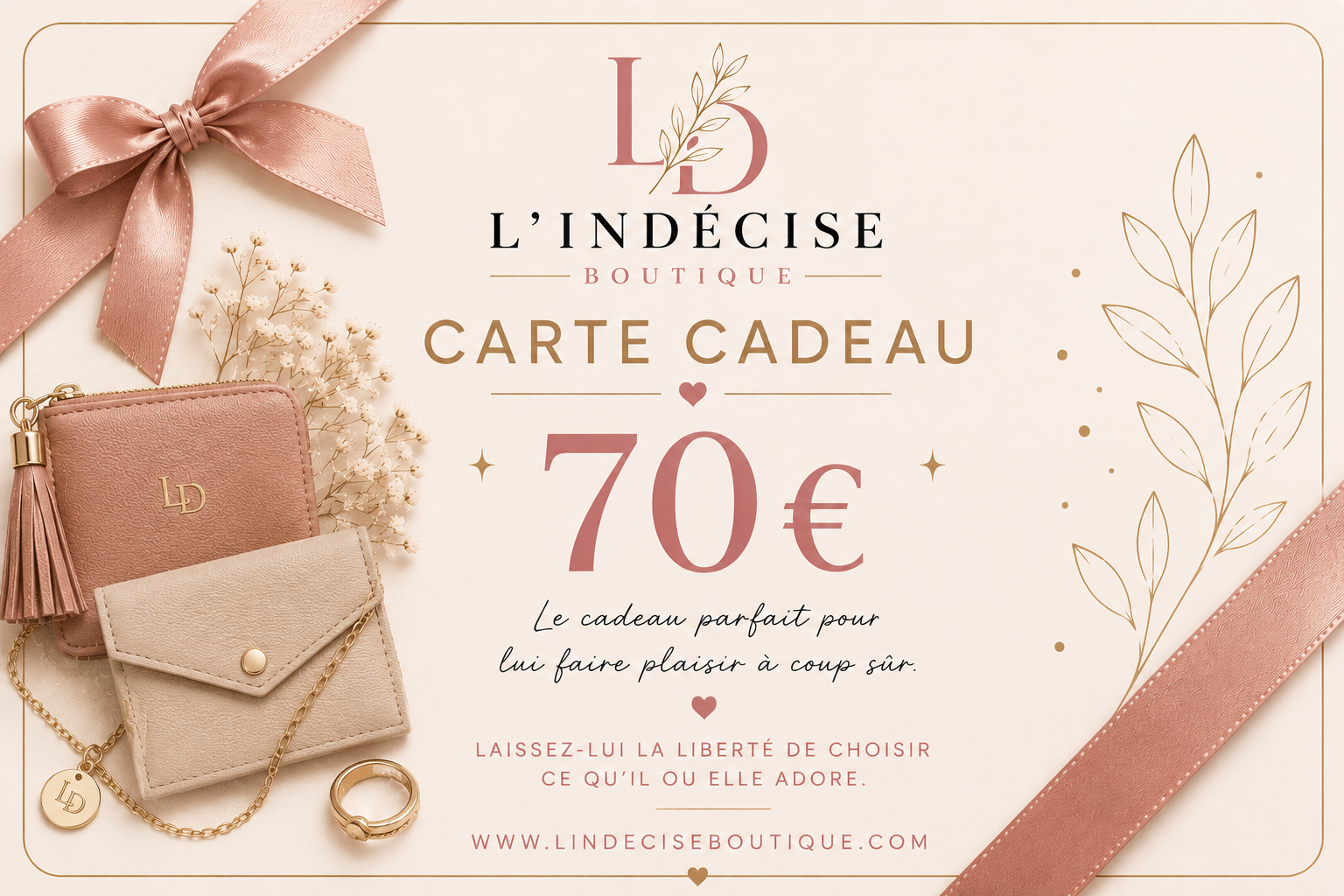 Carte cadeau - À partir de 20€ 💖