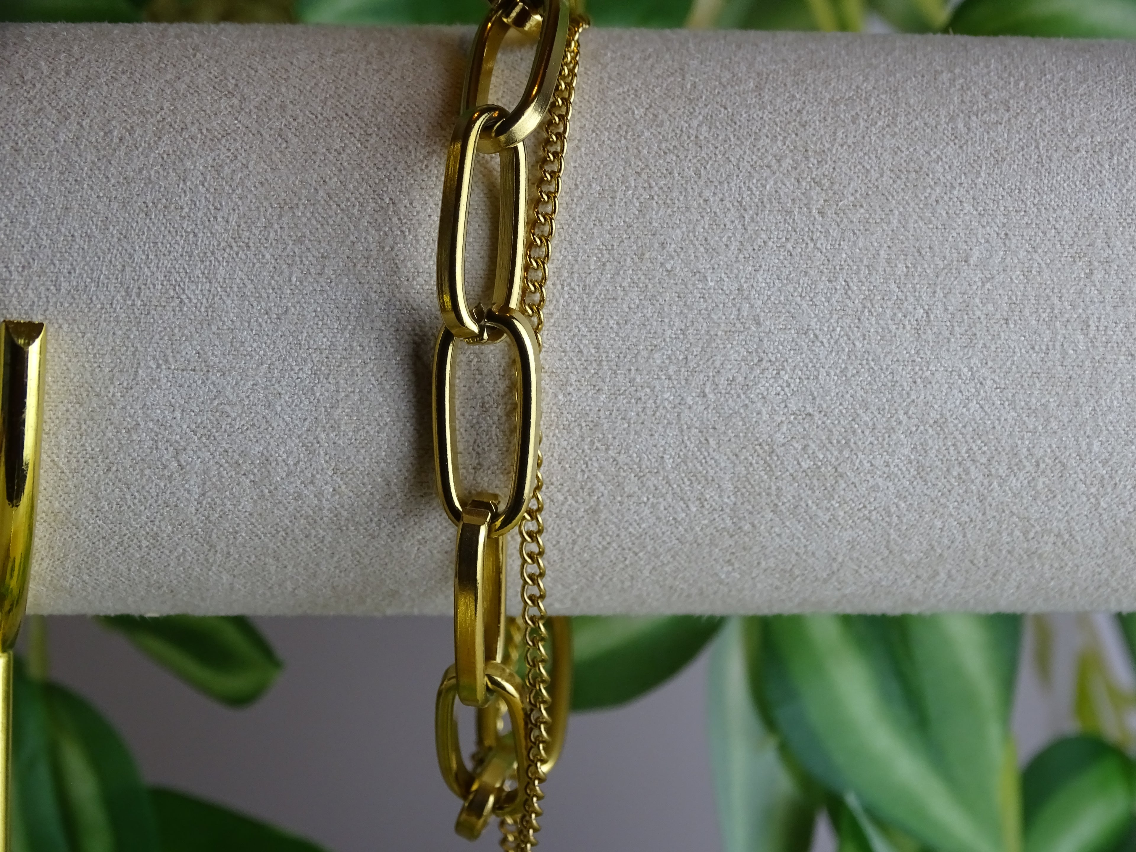 ✨ Bracelet maillons & chaîne – Caractère et élégance moderne ✨