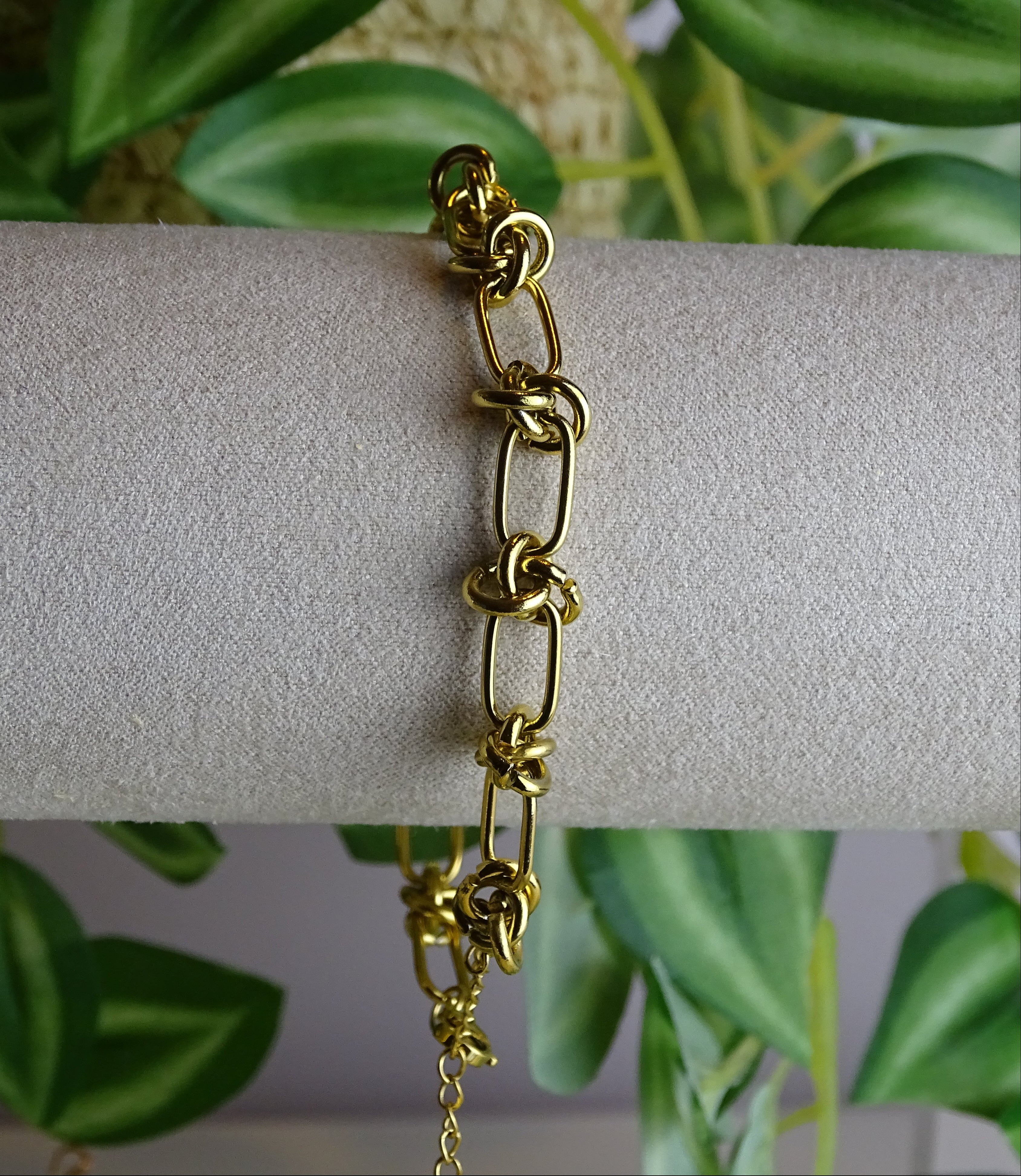 Bracelet maille noeuds