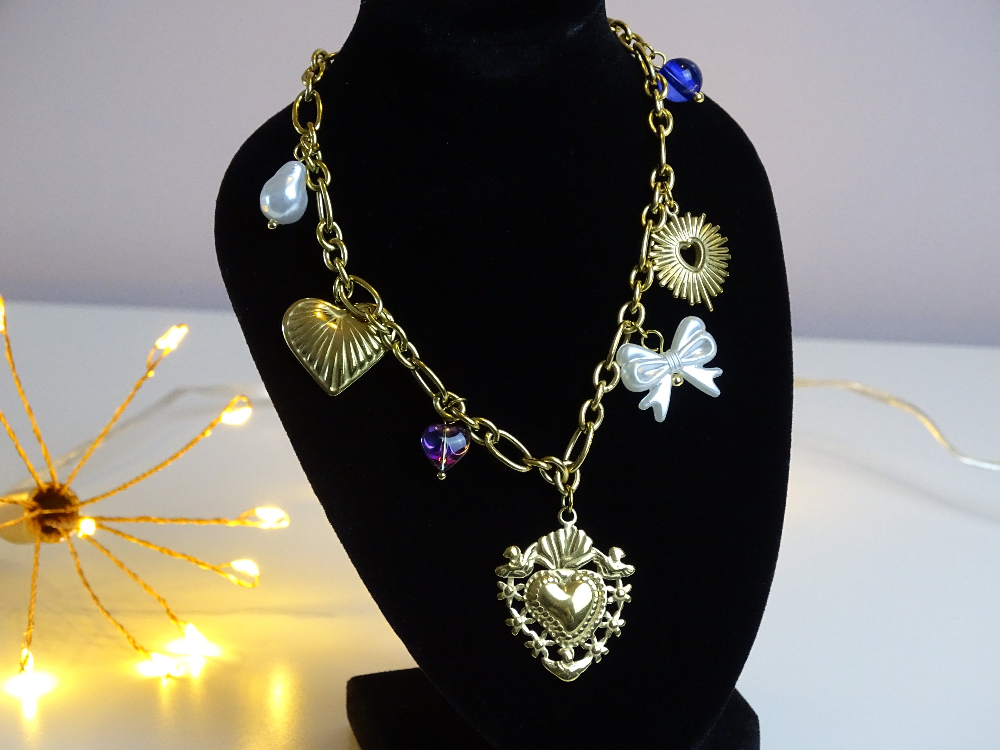 ✨ Collier charms colorés – Esprit bohème chic ✨