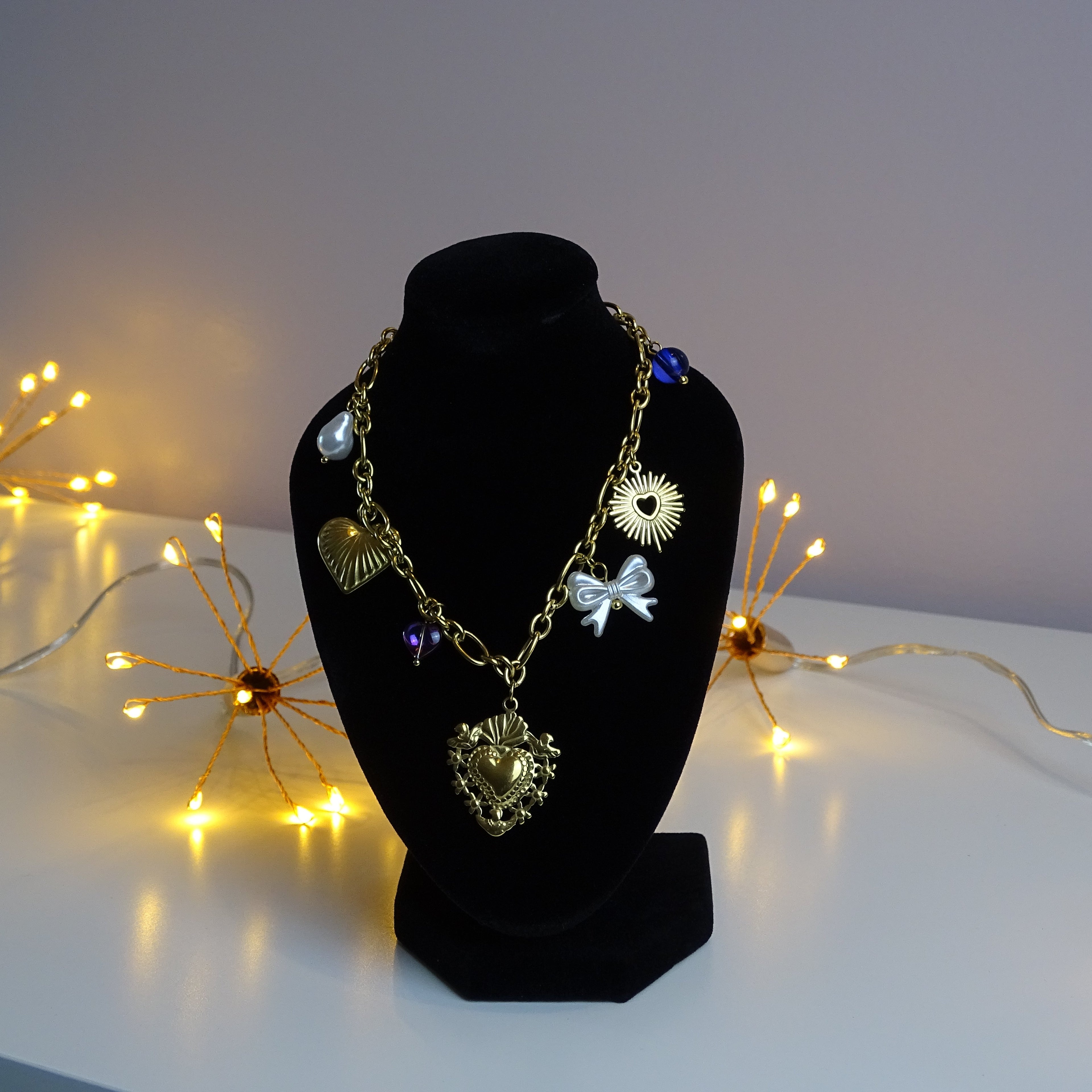 ✨ Collier charms colorés – Esprit bohème chic ✨