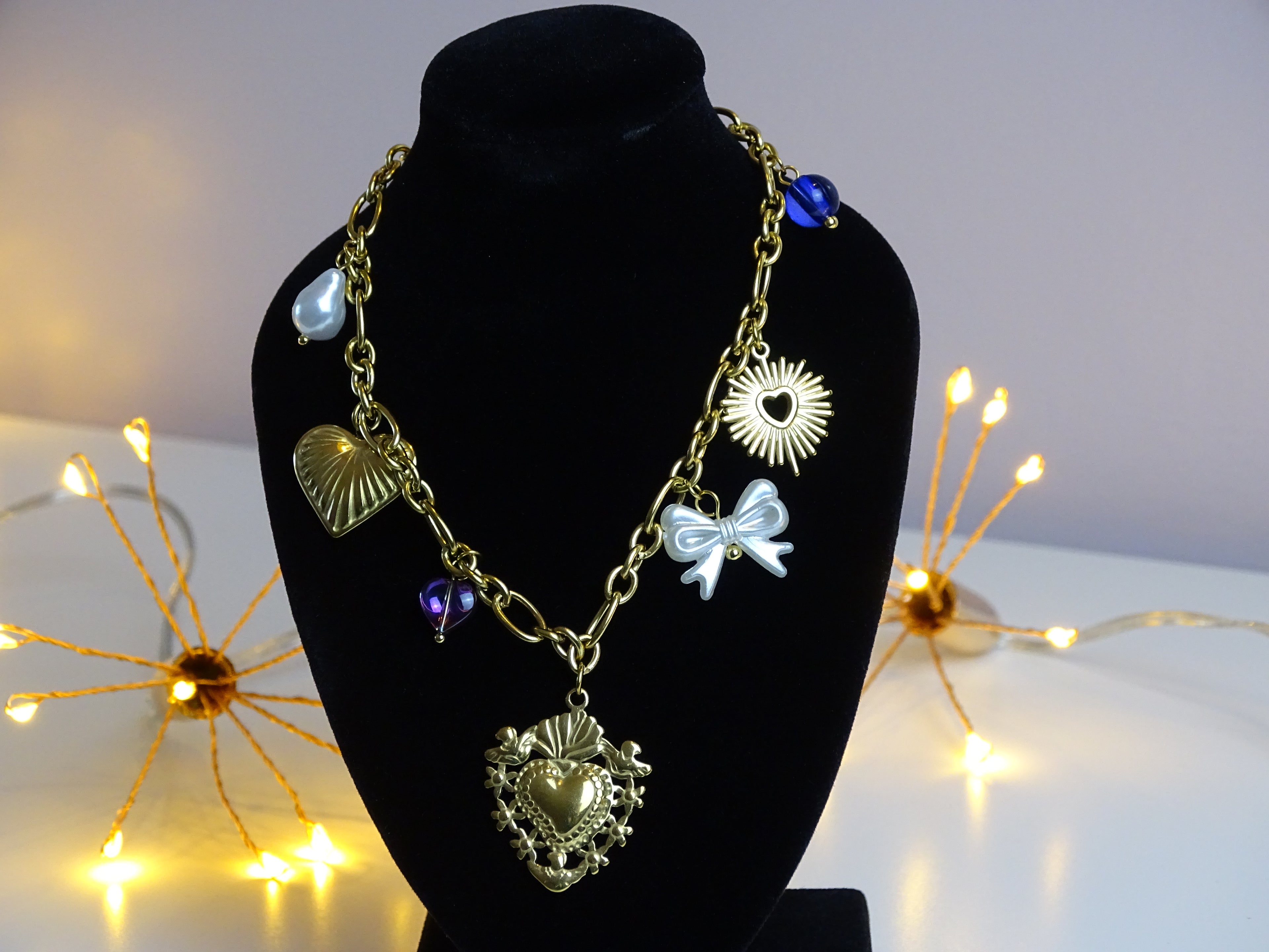 ✨ Collier charms colorés – Esprit bohème chic ✨