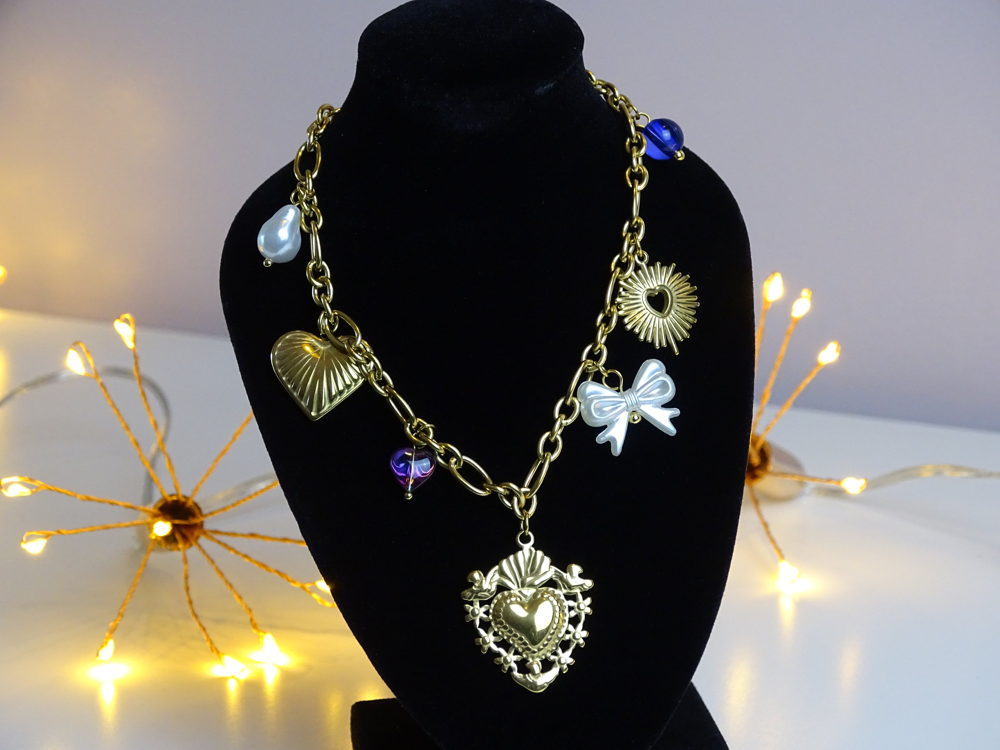 ✨ Collier charms colorés – Esprit bohème chic ✨