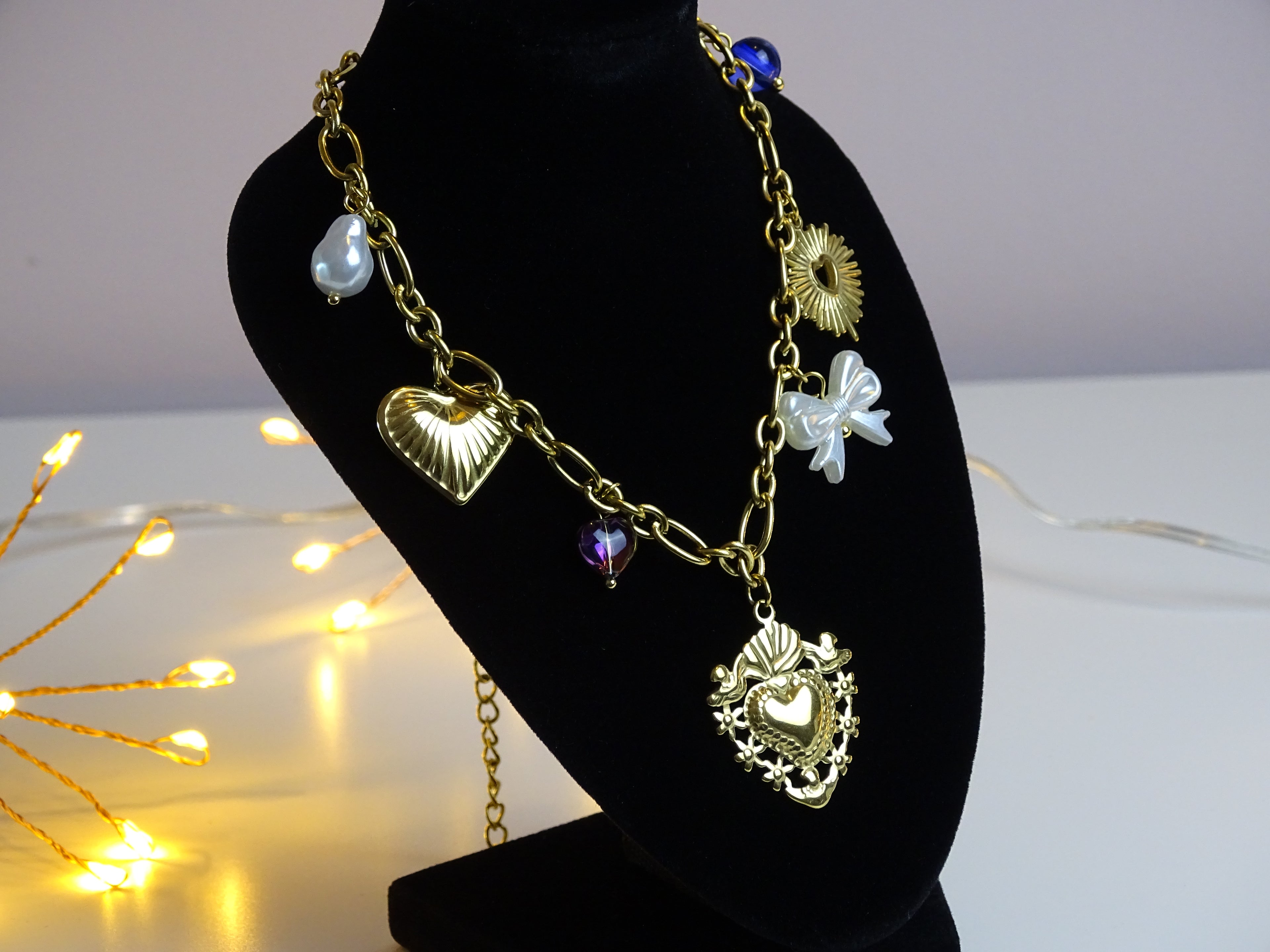 ✨ Collier charms colorés – Esprit bohème chic ✨