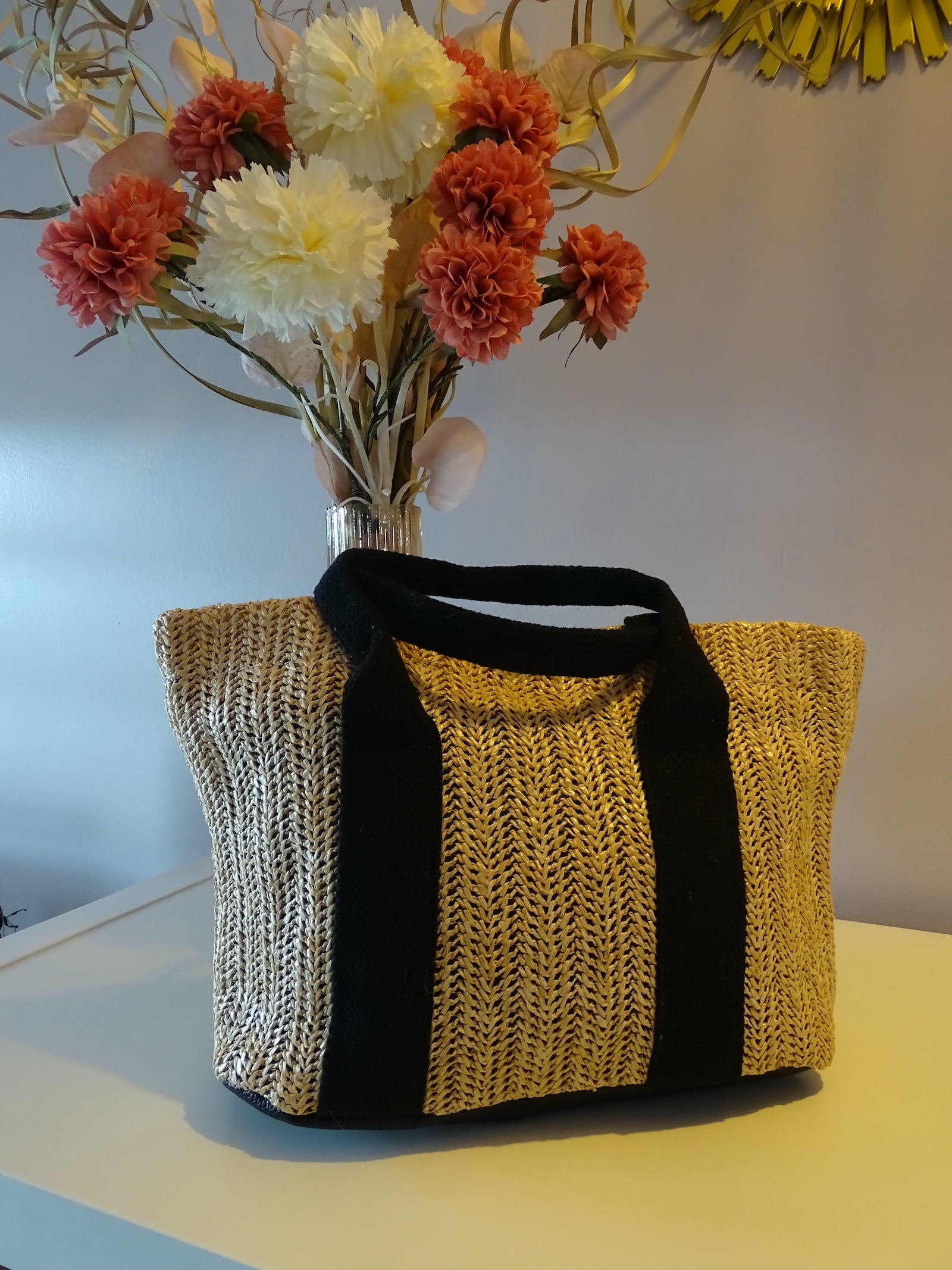 ✨ Sac cabas en paille tressée – Élégance naturelle • Lysara ✨