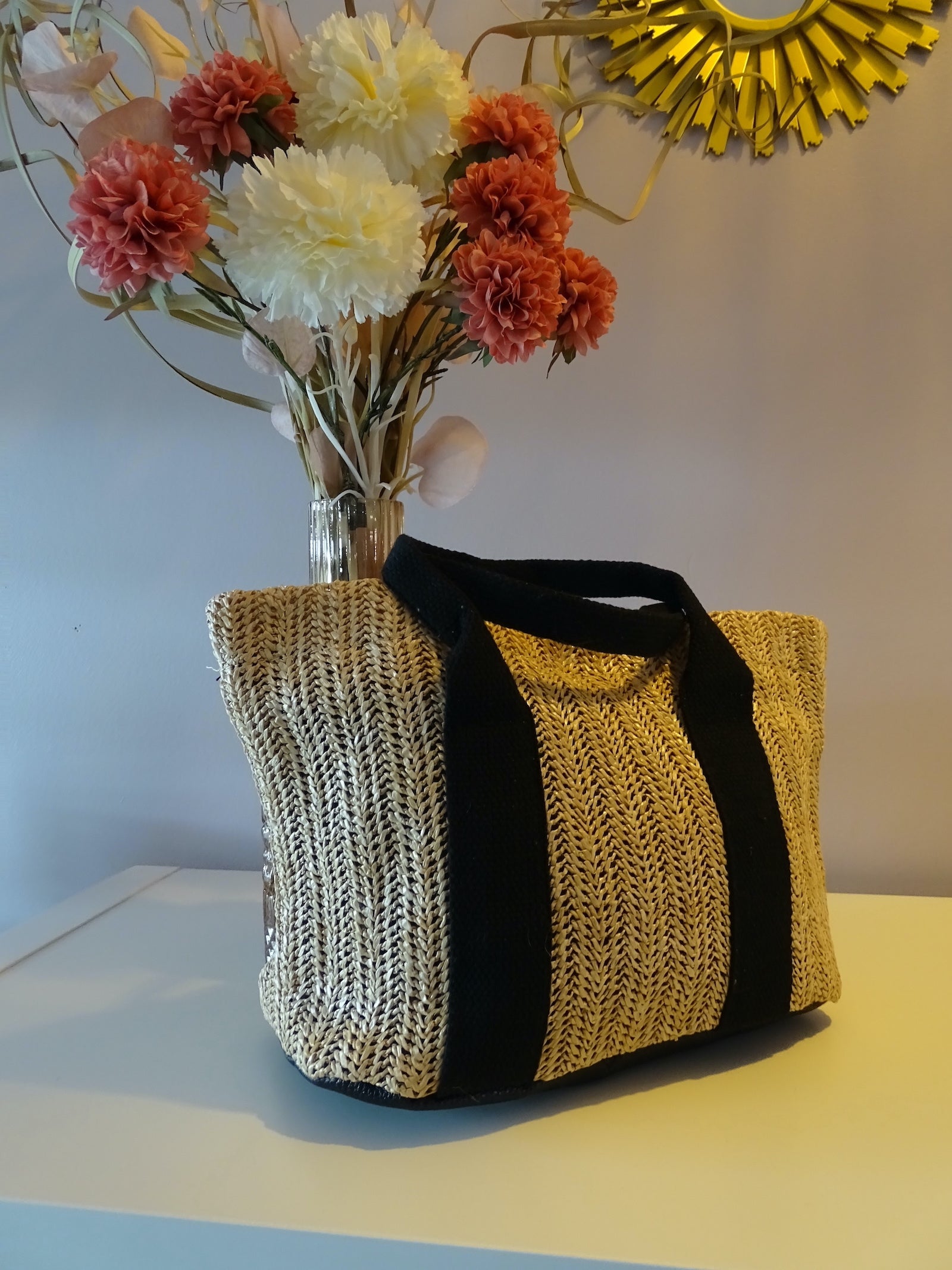 ✨ Sac cabas en paille tressée – Élégance naturelle • Lysara ✨