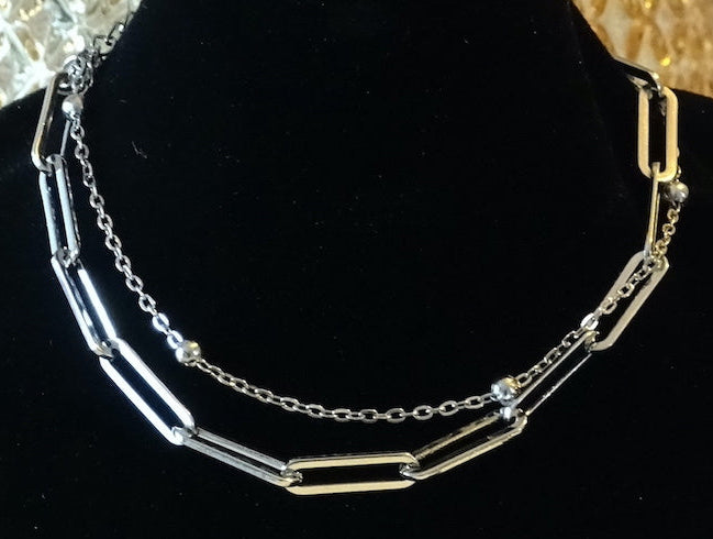 ✨ Bracelet multi-chaînes en acier inoxydable – Style minimaliste • Alyra✨