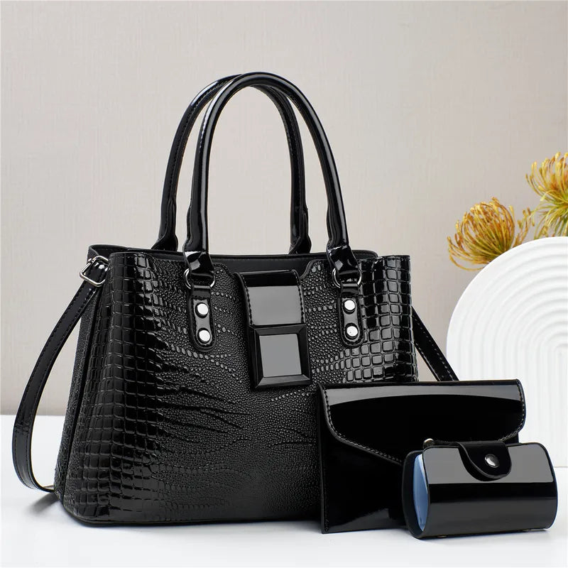 ✨ Ensemble sac à main noir – Chic intemporel & polyvalence ✨