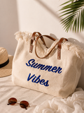 ✨Sac cabas en toile – Esprit bohème & Summer vibes  • Solyea✨