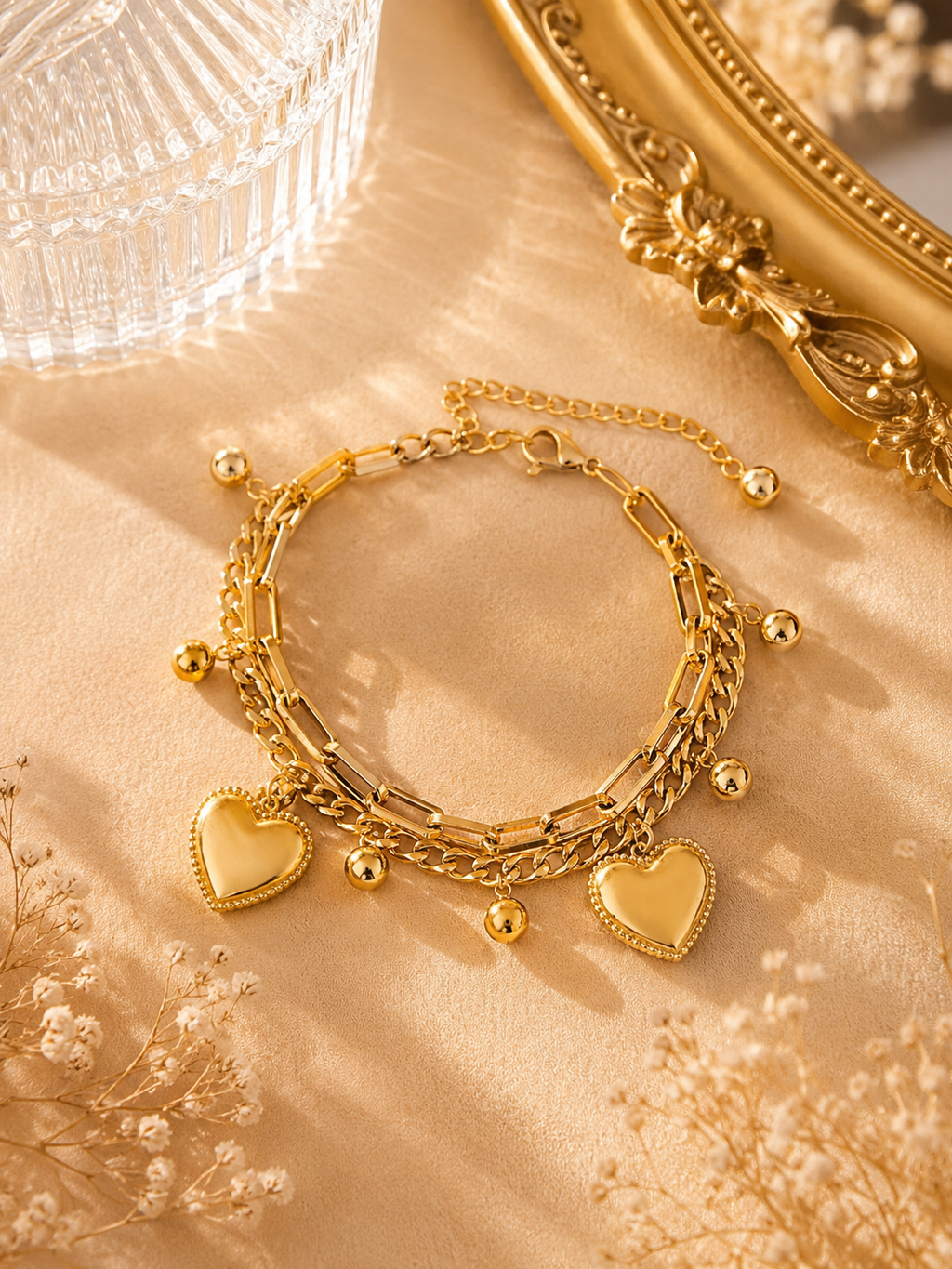 ✨ Bracelet multi-chaînes en acier inoxydable – Élégance moderne • Lioren ✨