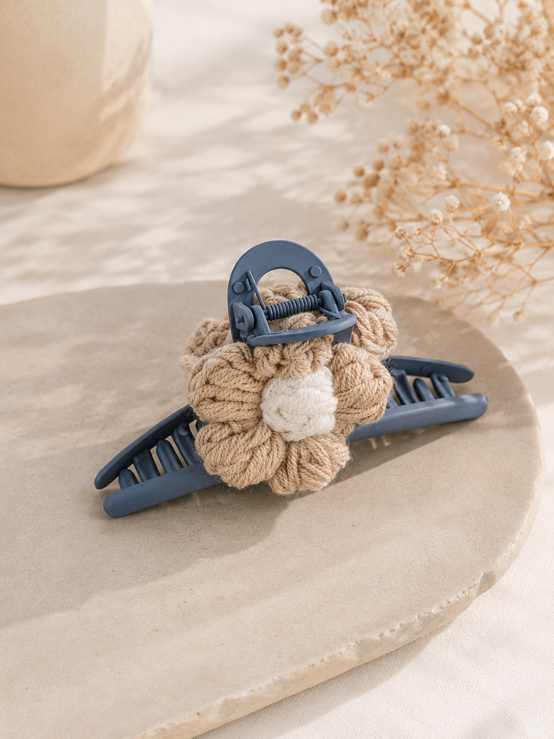 ✨ Pince à cheveux fleur – Charme naturel • Althéa✨
