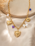 ✨ Collier charms colorés – Esprit bohème chic ✨