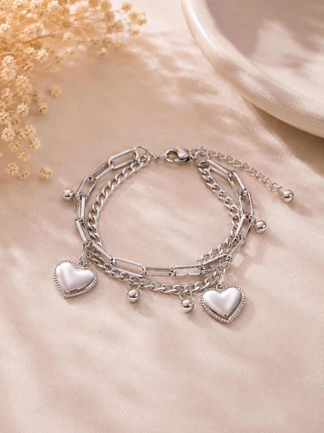 ✨ Bracelet multi-chaînes en acier inoxydable – Élégance moderne • Lioren  ✨