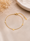 ✨ Bracelet cœurs délicats – Douceur & élégance au poignet ✨
