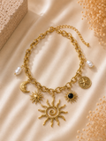 Collier multi-breloques