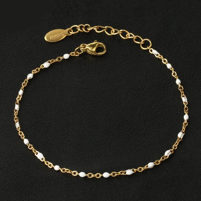 Bracelet Géométrique en acier titane