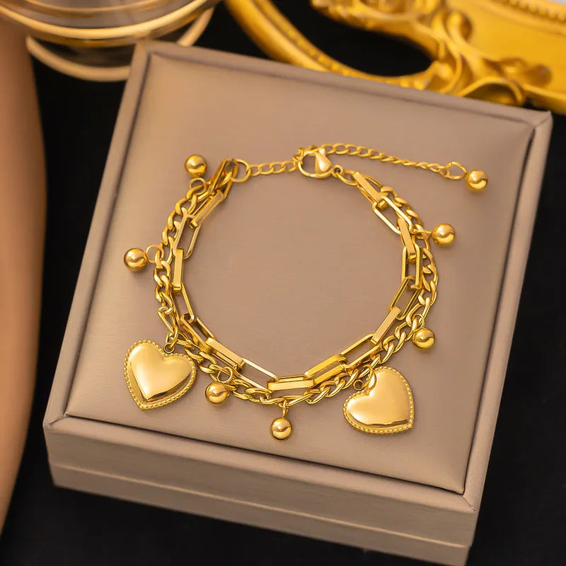 ✨ Bracelet multi-chaînes en acier inoxydable – Élégance moderne • Lioren ✨