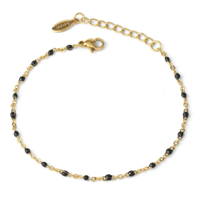 Bracelet Géométrique en acier titane
